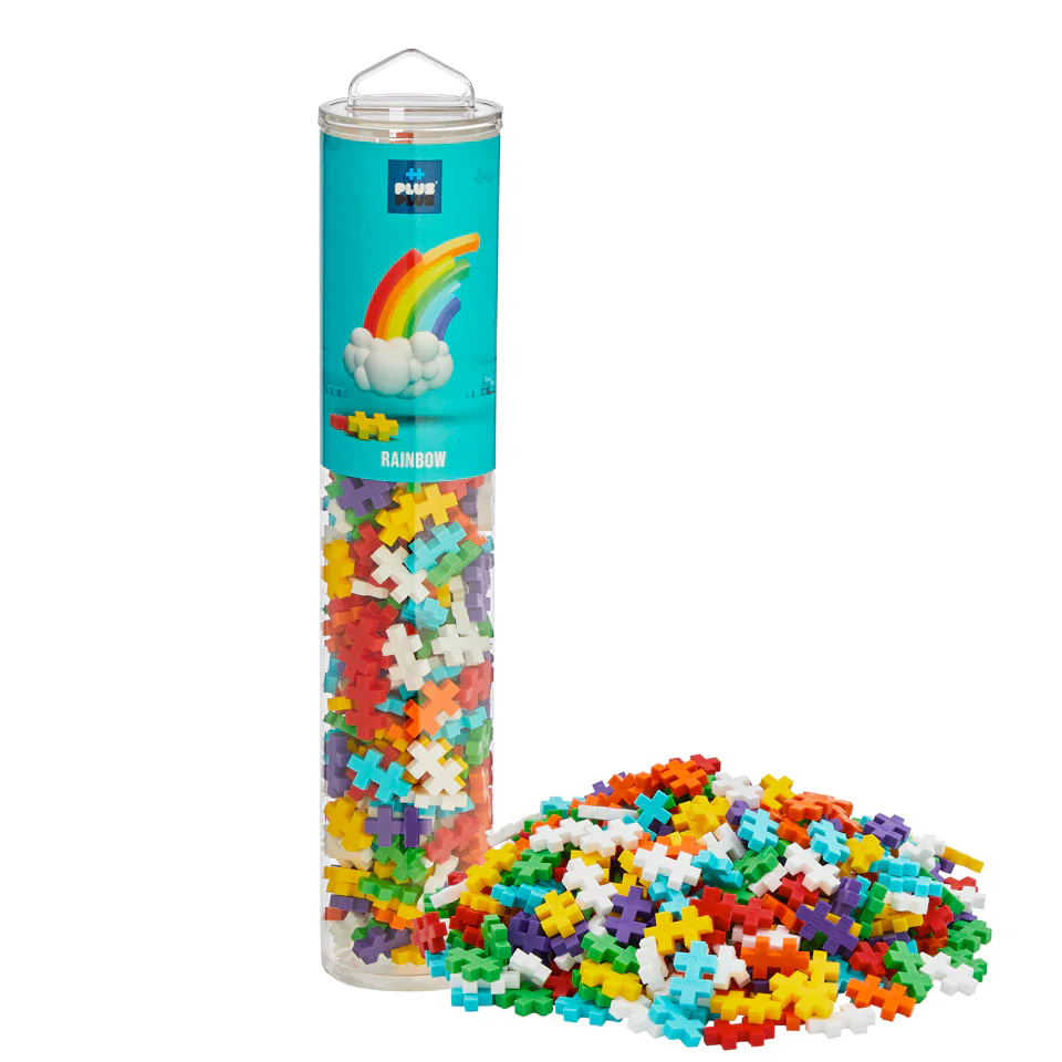 Plus Plus Tube - 240 pc Rainbow  Mix