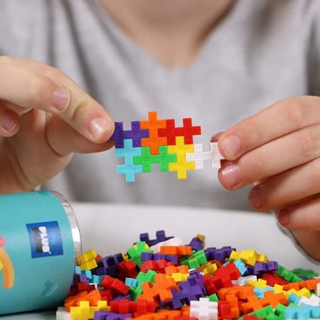 Plus Plus Tube - 240 pc Rainbow  Mix - Image 2
