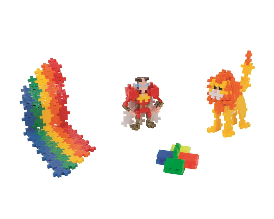 Plus Plus Tube - 240 pc Rainbow  Mix - Image 3