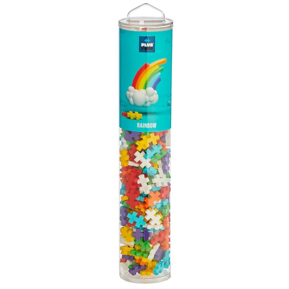 Plus Plus Tube - 240 pc Rainbow  Mix - Image 4
