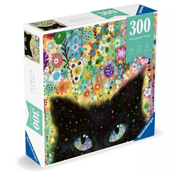 Puzzle Moments: Kaleidoscope Kitty 300 Pc Puzzle - Image 2