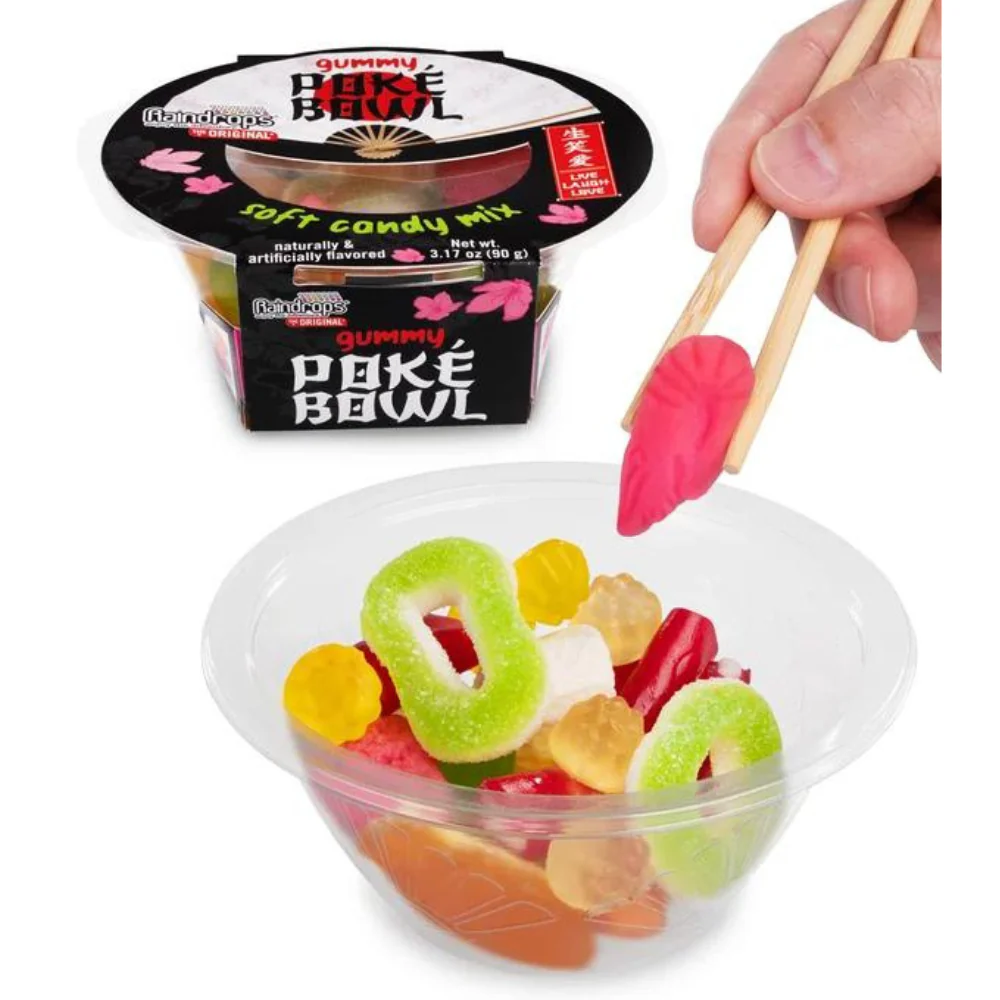 Raindrops Gummi Poke Bowl