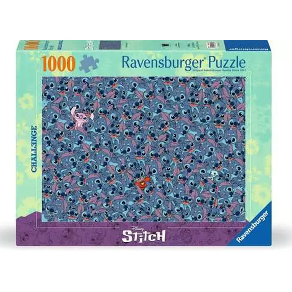 Ravensburger Disney Stitch Challenge 1000 Pc Puzzle