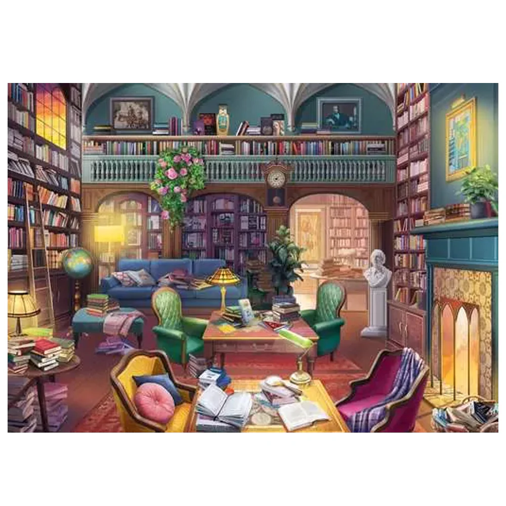 Ravensburger Dream Library 500 pc Large Format Puzzle - Image 2