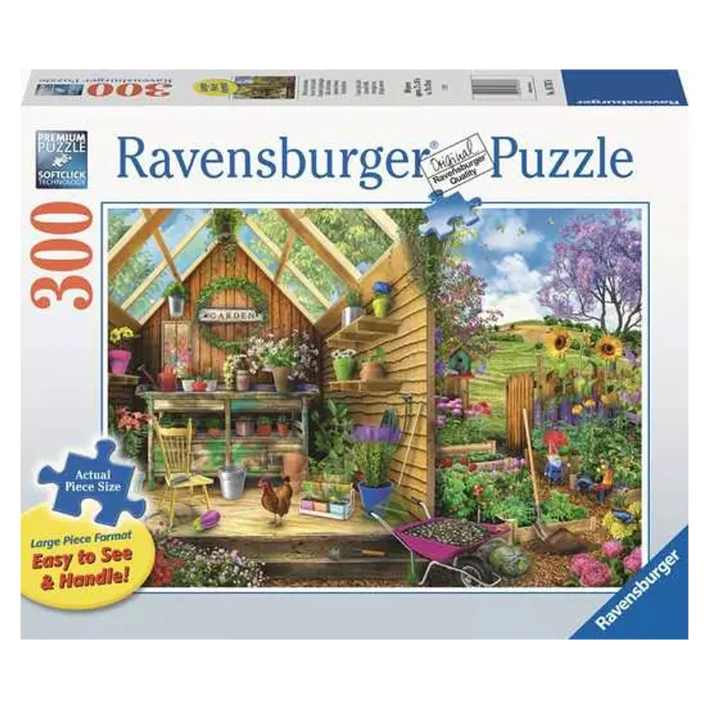Ravensburger Gardener's Getaway 300 pc Puzzle Large Format