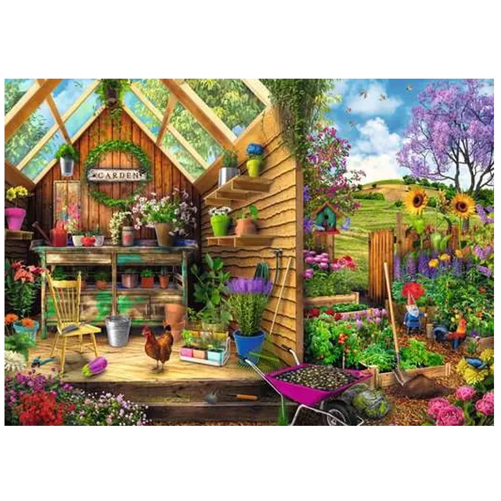 Ravensburger Gardener's Getaway 300 pc Puzzle Large Format - Image 2