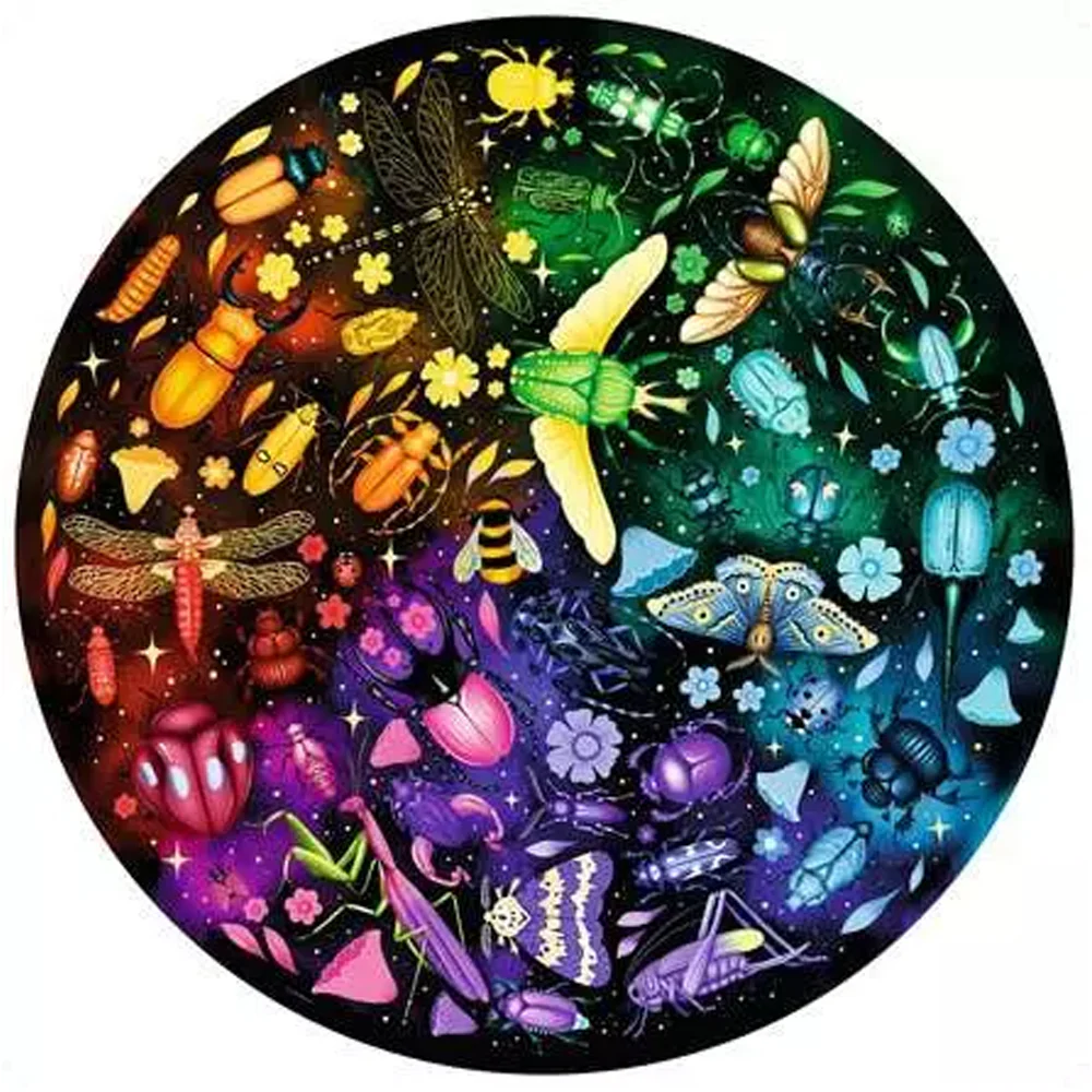 Ravensburger Insects 500 pc Round puzzle - Image 2