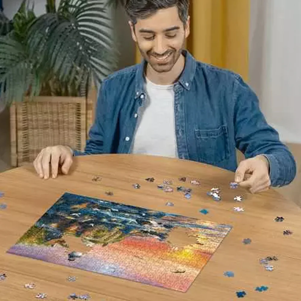 Ravensburger Lighthouse at Sunset 500 pc Puzzle - Image 3
