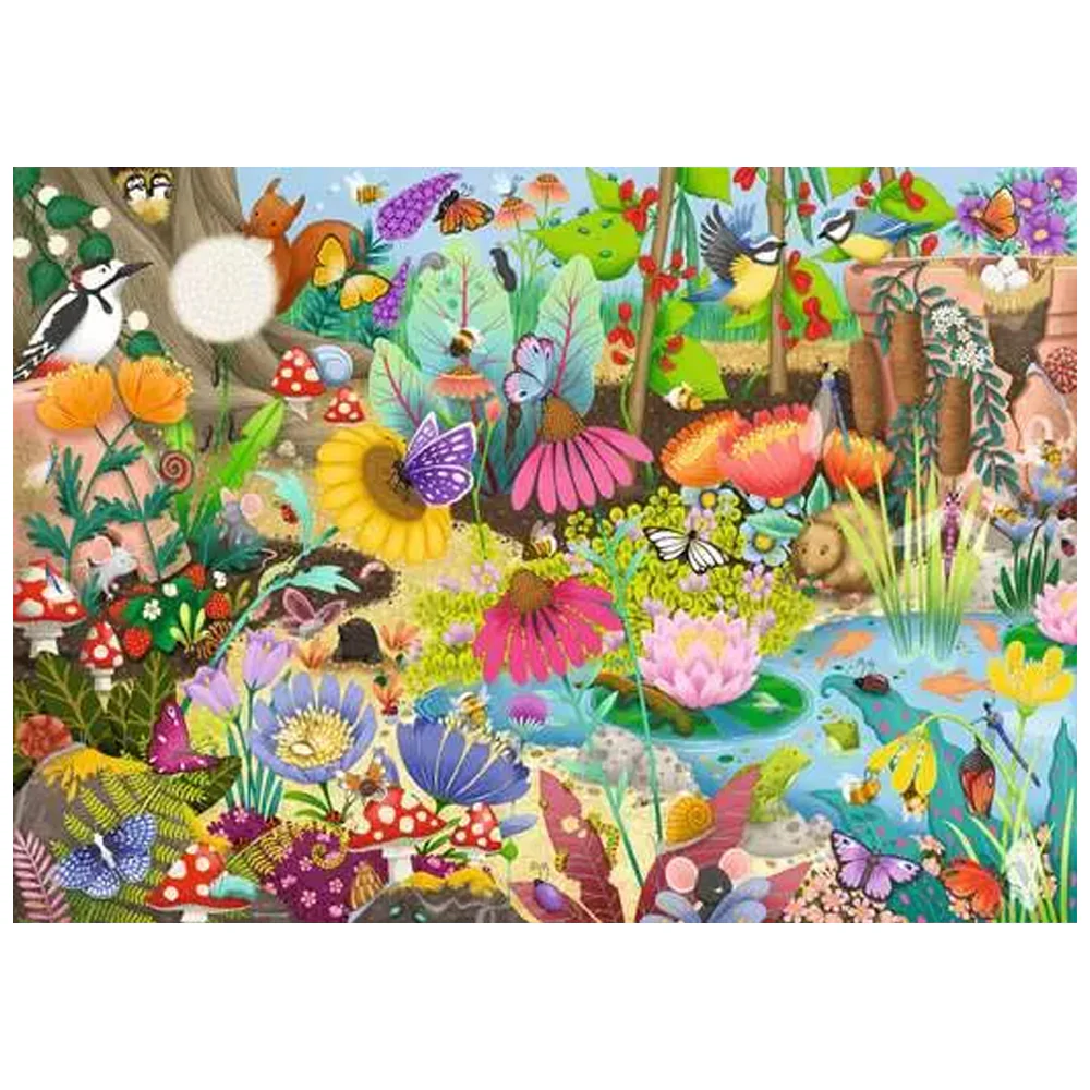 Ravensburger Little Garden World 1000 Pc Puzzle - Image 2