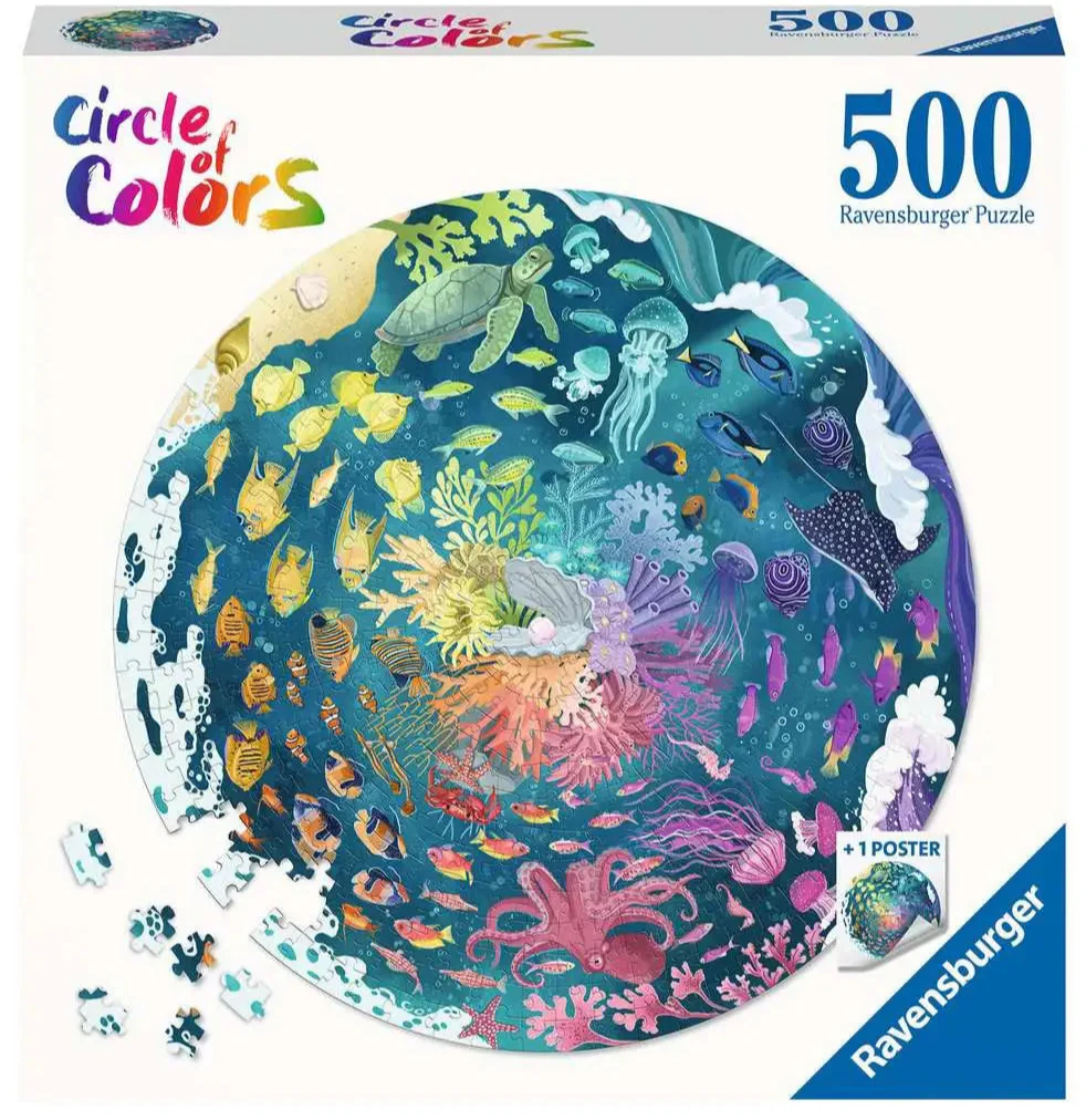 Ravensburger Ocean Circular 500 pc Puzzle