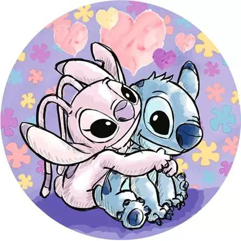 Ravensburger Stitch 500 pc Round Puzzle - Image 2