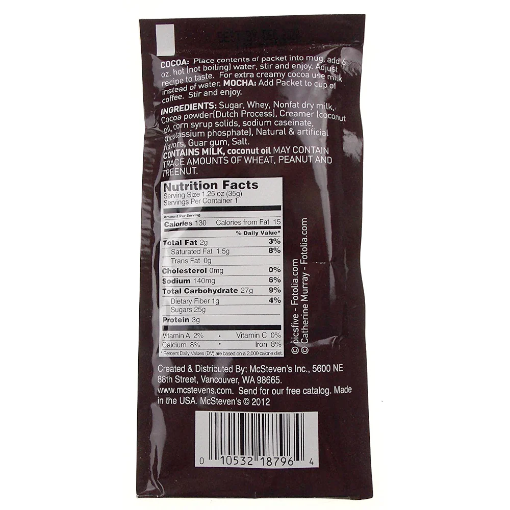 Redneck Cafe Bacon Hot Chocolate Single Packet - Image 2