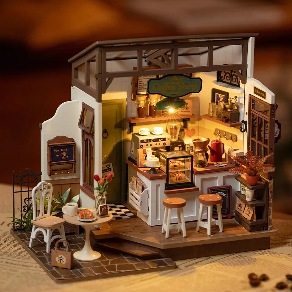 Rolife Flavory Café Miniature House kit - Image 3
