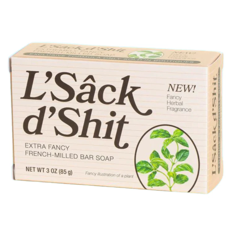 Sack of Shit - Fancy French Boxed Bar Soap