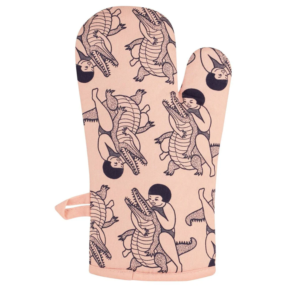 Scare Your Family Oven Mitt - Image 2