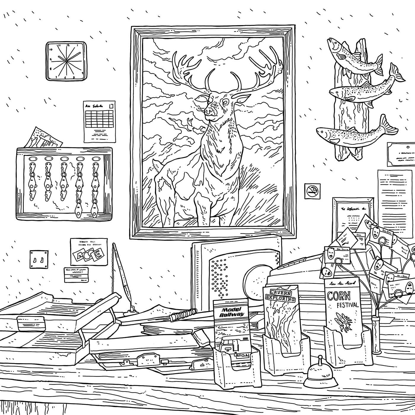 Schitt Happens - coloring book for fans of Schitt's Creek - Image 2