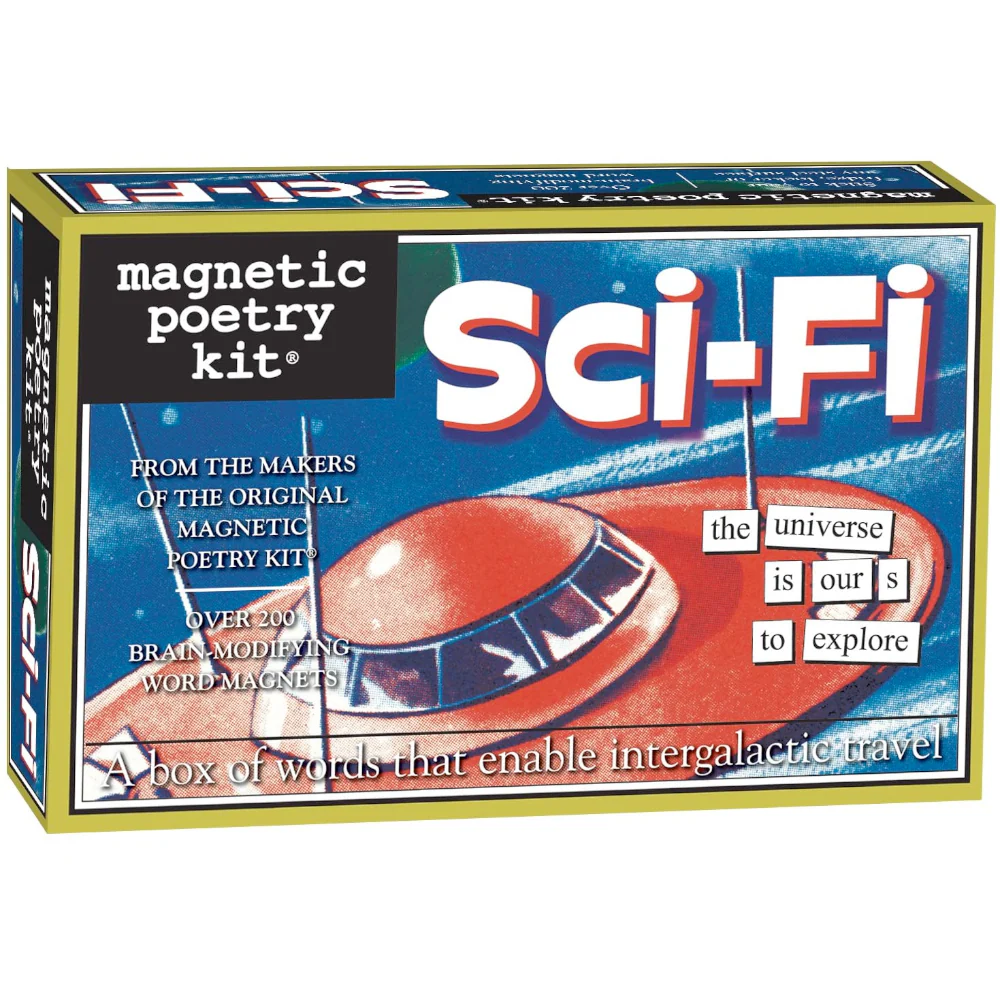 Sci-Fi Magnetic Poetry-