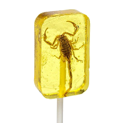 Scorpion Sucker - real scorpion banana flavor