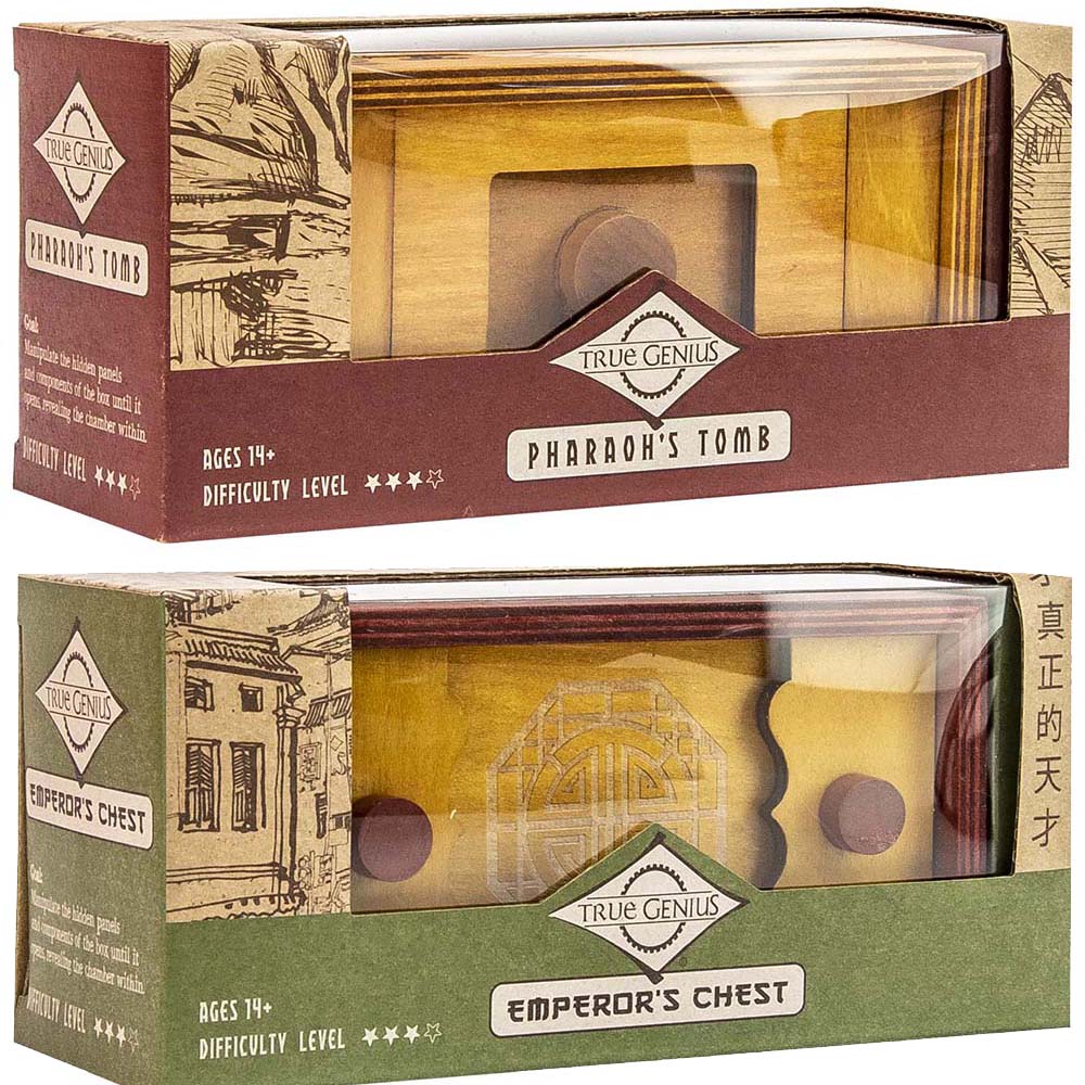 Secret Wooden Puzzle Box - Image 2