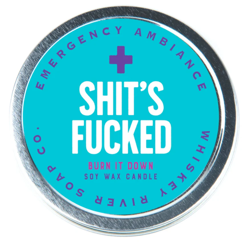 Shit's F-cked Emergency Ambiance Candle