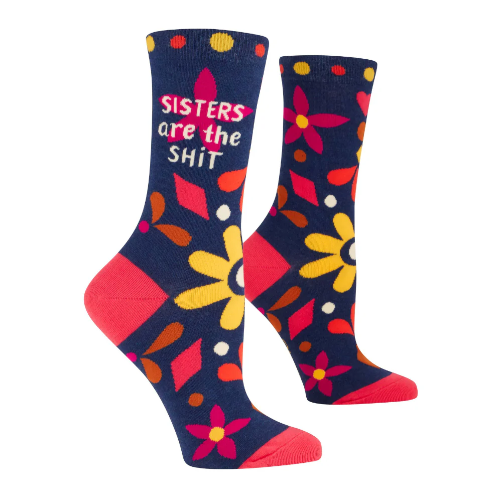Sisters are the Sh*t Women's Crew Socks