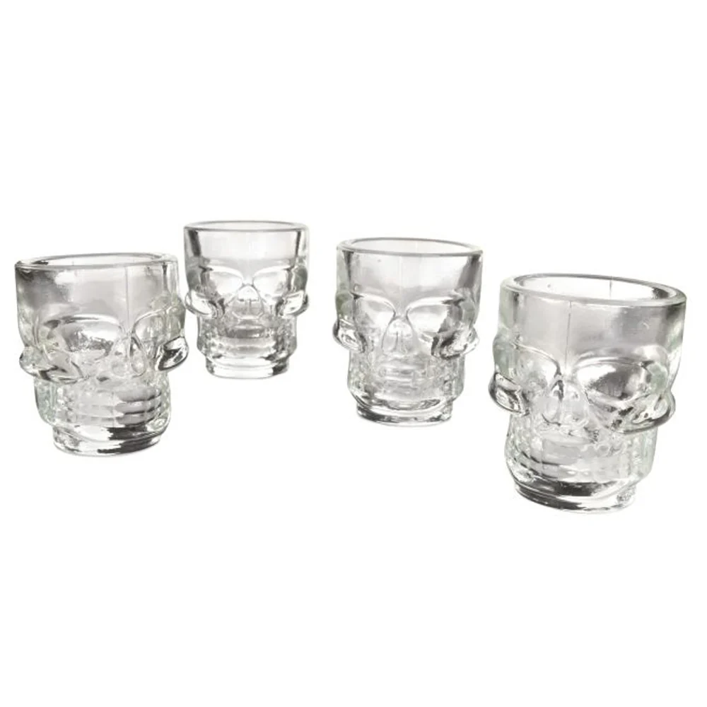Skull Shot Glasses Set of 4