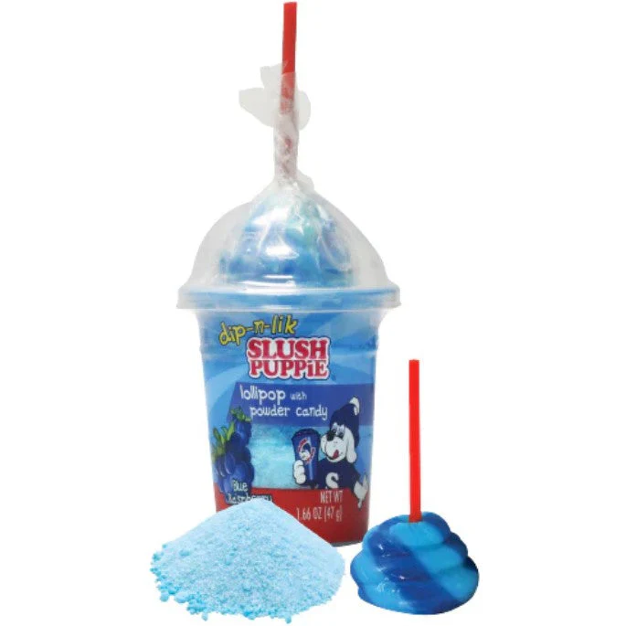 Slush Puppie Dip-n-lik Pop & Powder Candy