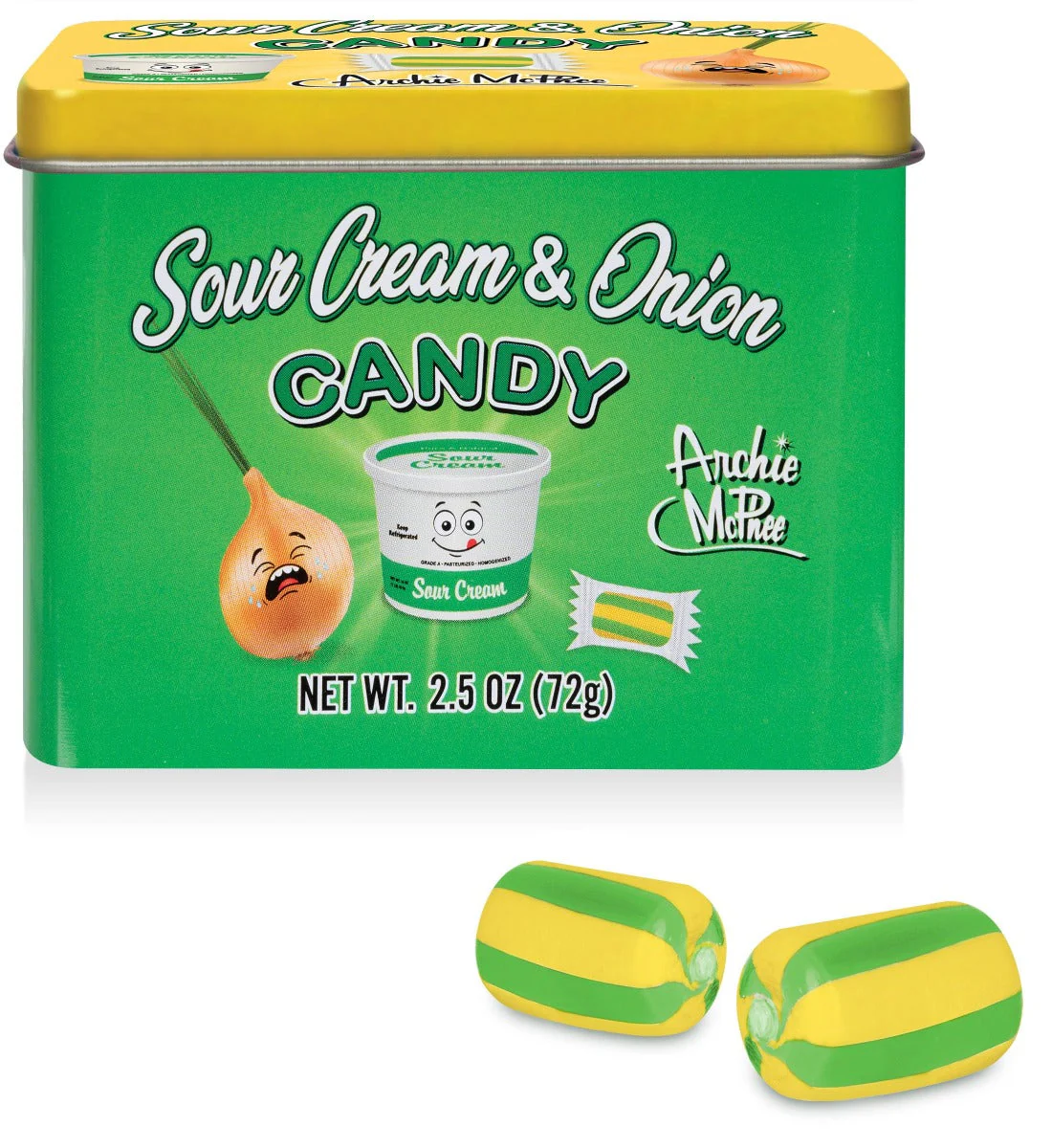 Sour Cream & Onion Candy Tin