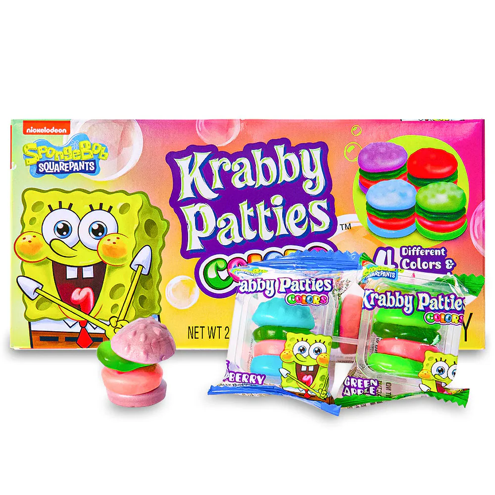 SpongeBob Krabby Patties Colors Theater Box