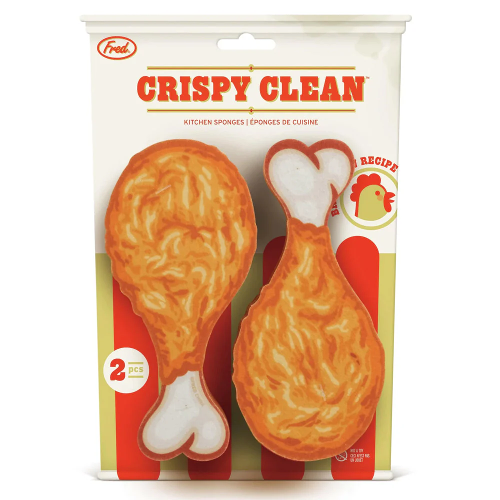Crispy Clean Fried Chicken Sponges (Set of 2) - Image 2
