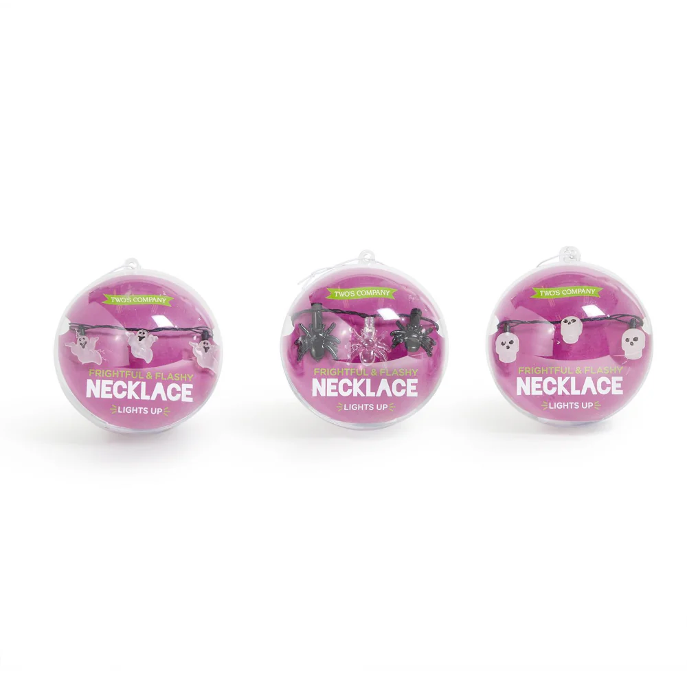 Spooktacular Light up Necklace - 1 random style - Image 3