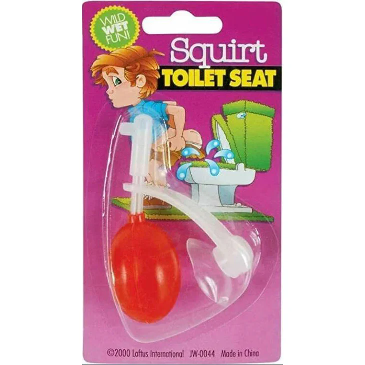 Squirt Toilet Seat Gag