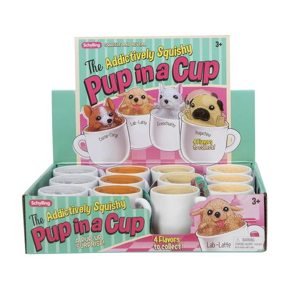 Squishy Pup in a Cup - 1 random style - Image 2