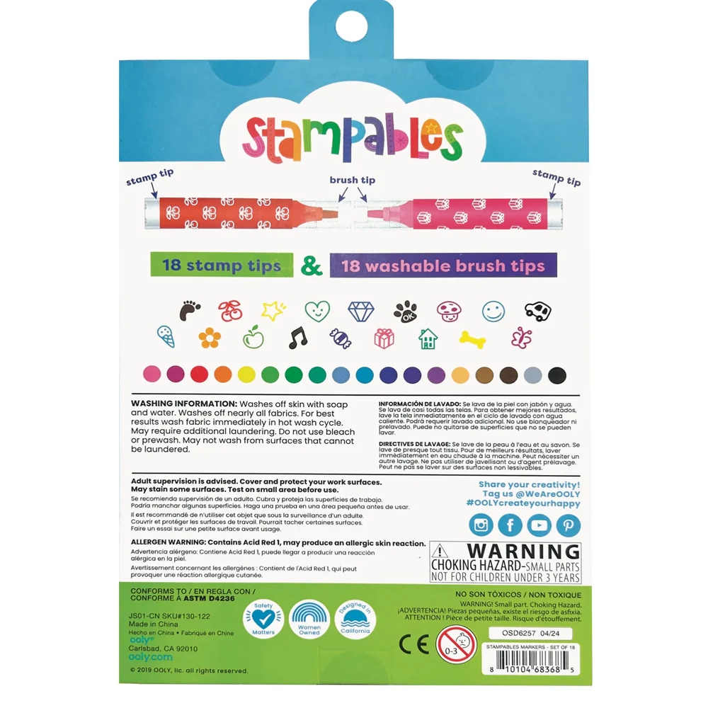 Stampables: Double-Ended Brush &  Stamp Markers - Image 6