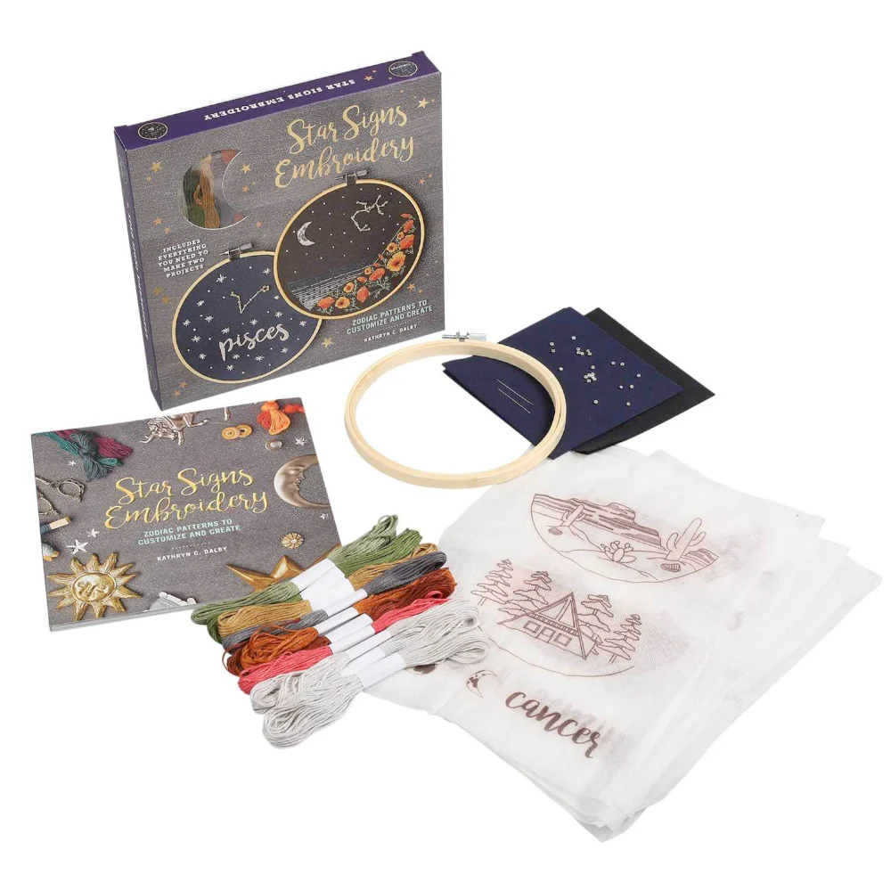 Star Signs Embroidery - Image 3