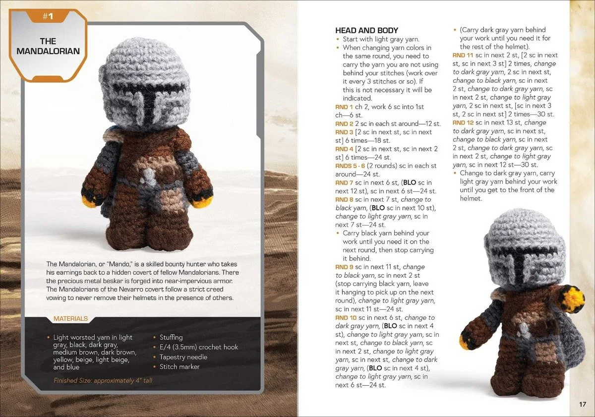 Star Wars Mandalorian Crochet Kit-- - Image 3