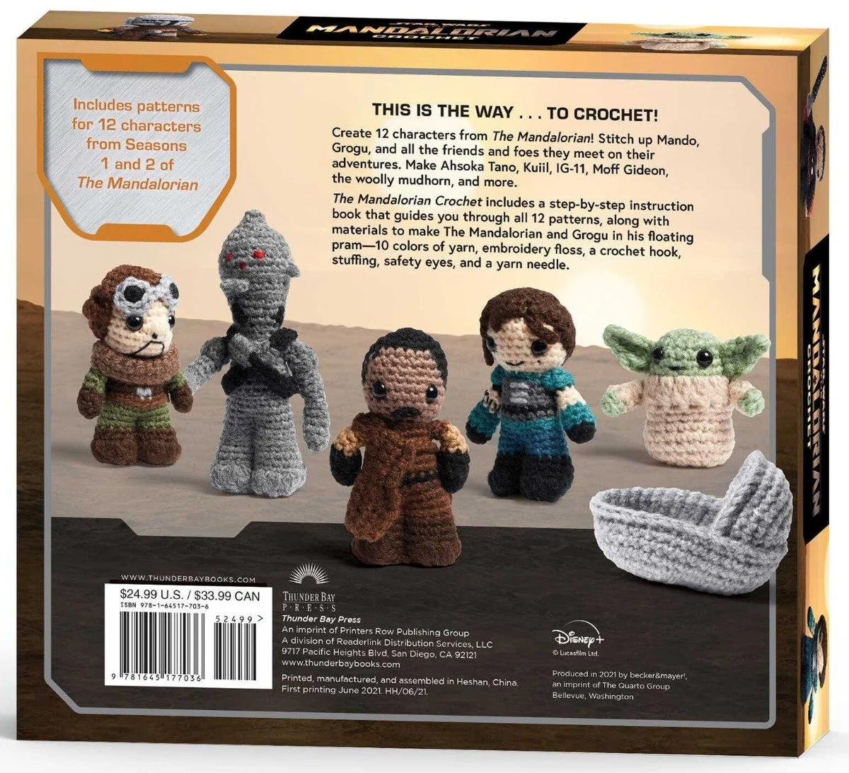 Star Wars Mandalorian Crochet Kit-- - Image 4