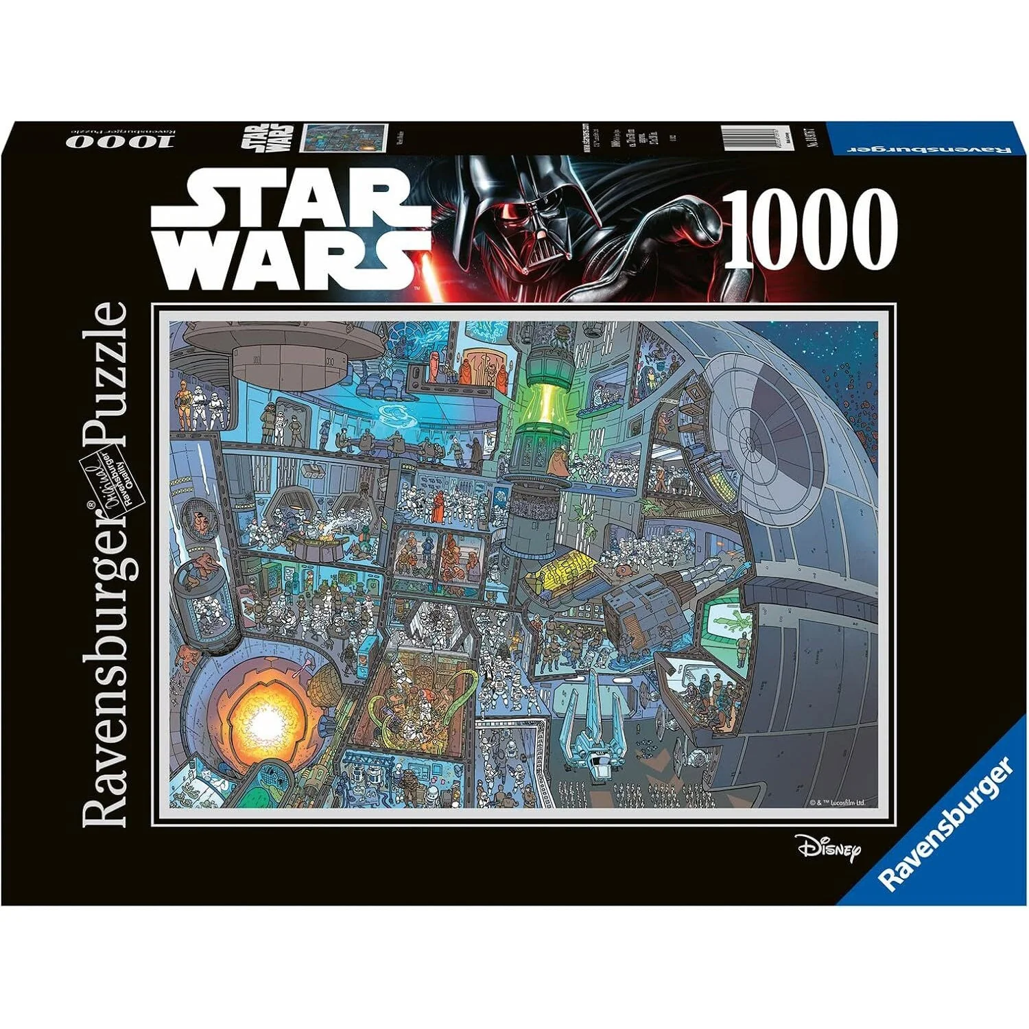 Star Wars: Where's Wookie 1000 Pc Puzzle