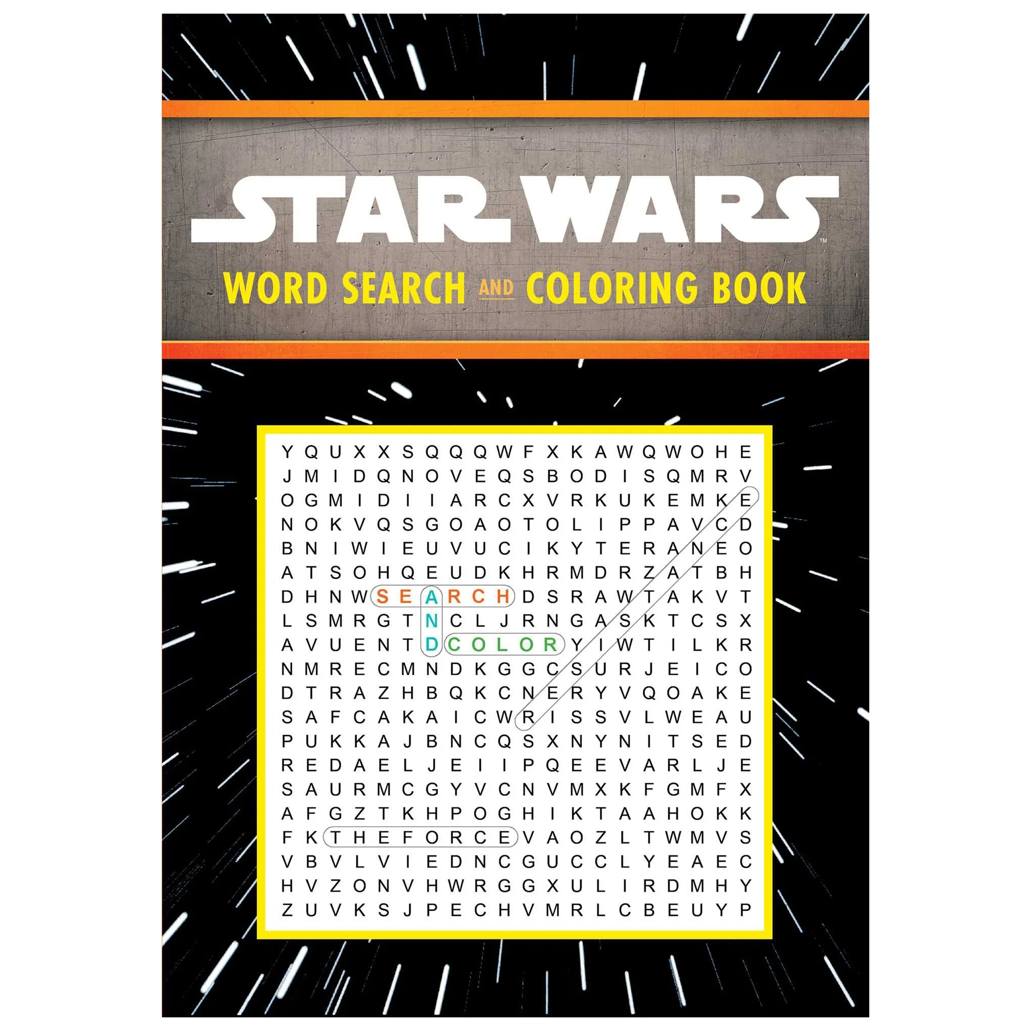 Star Wars: Word Search and Coloring Book