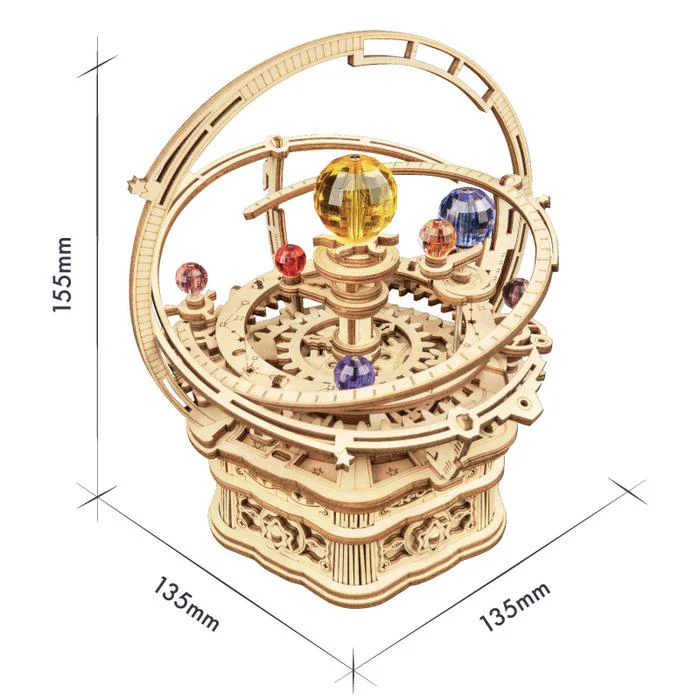 Starry Night Mechanical Music Box - Image 4