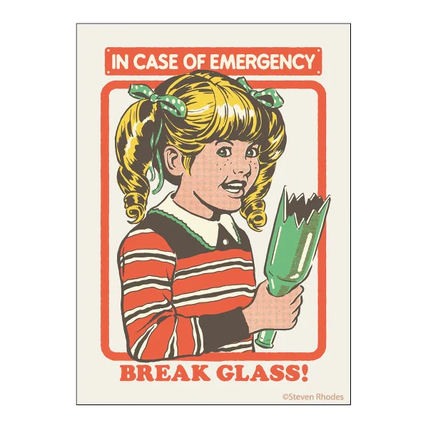 Steven Rhodes in Case of Emergency Magnet