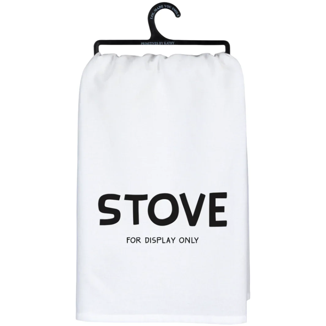 Stove... For Display Only Kitchen Towel