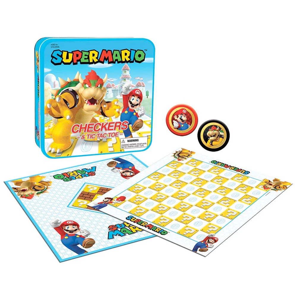 Super Mario vs Bowser Checkers and Tic Tac Toe - Image 2