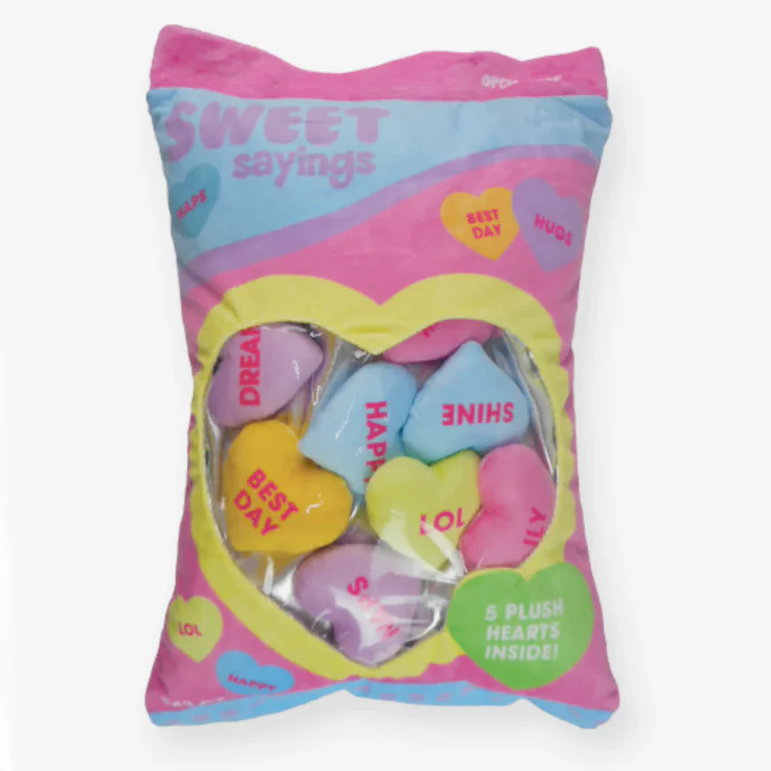 Sweet Heart Sayings Plush