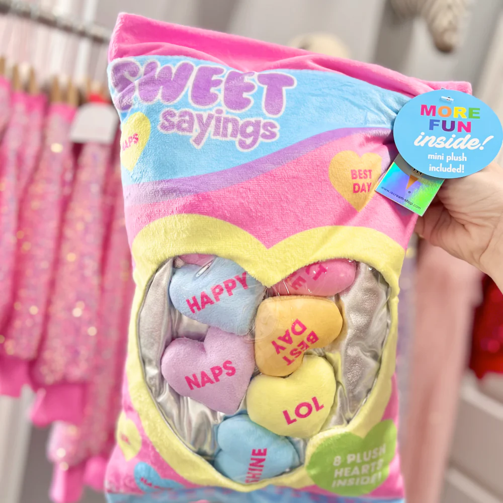 Sweet Heart Sayings Plush - Image 2