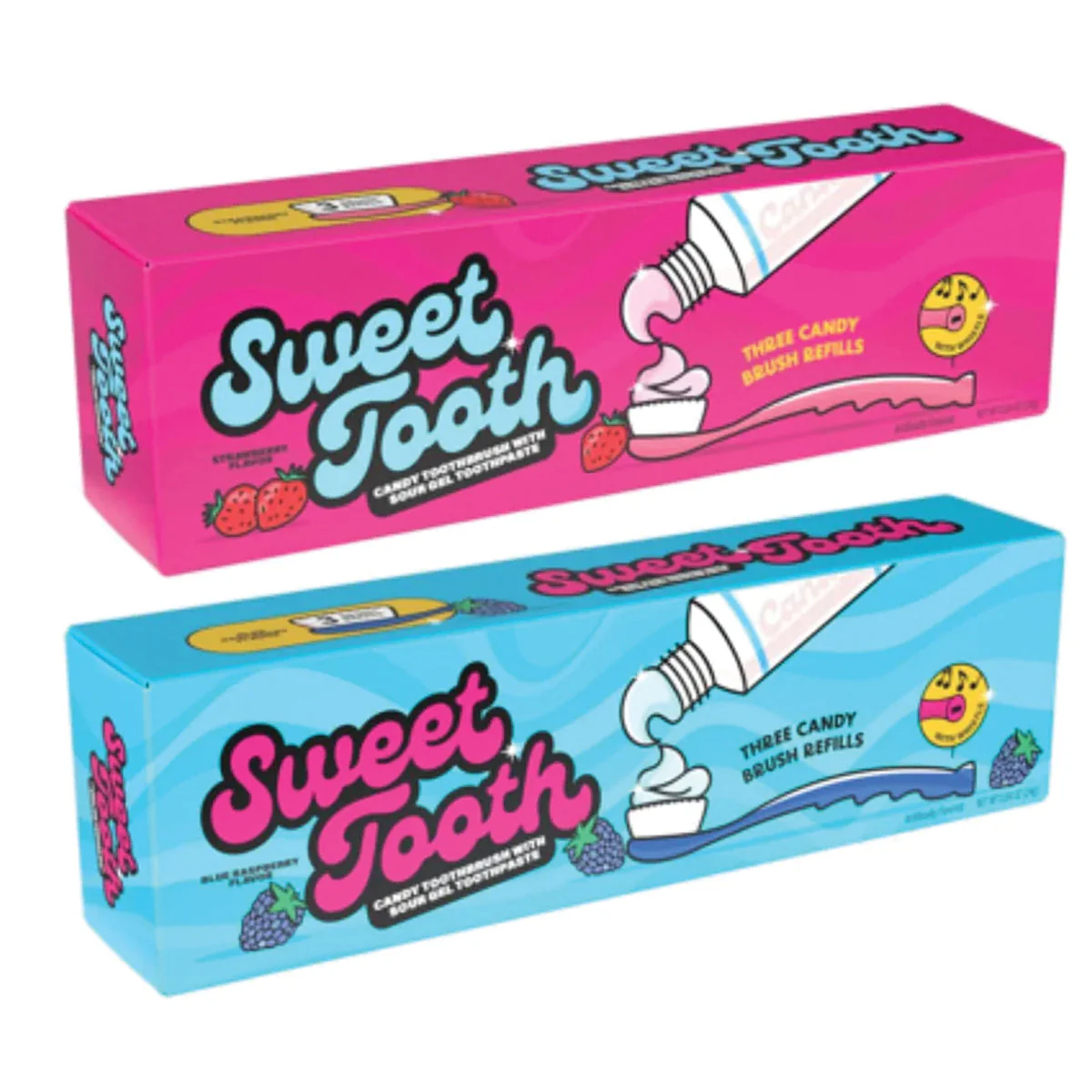 Sweet Tooth - Candy Toothbrush & Sour Toothpaste - 1 random flavor - Image 4