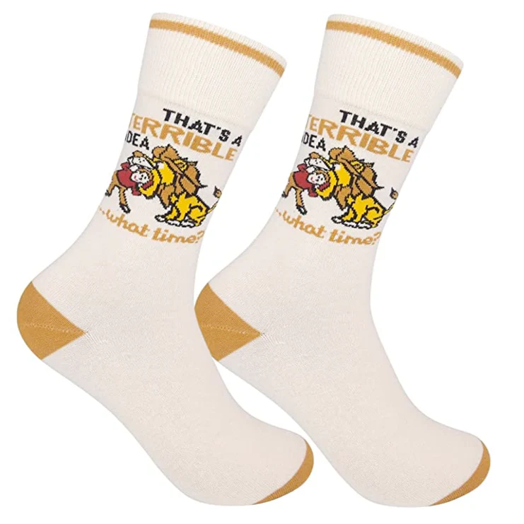 That's A Terrible Idea, What Time? Socks-