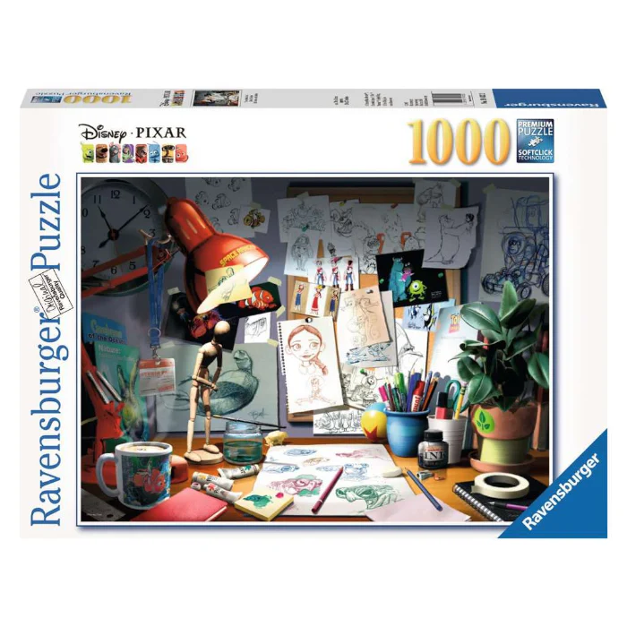 The Artist's Desk 1000 pc Puzzle