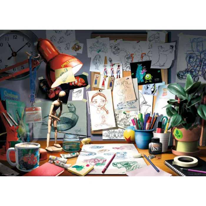 The Artist's Desk 1000 pc Puzzle - Image 2