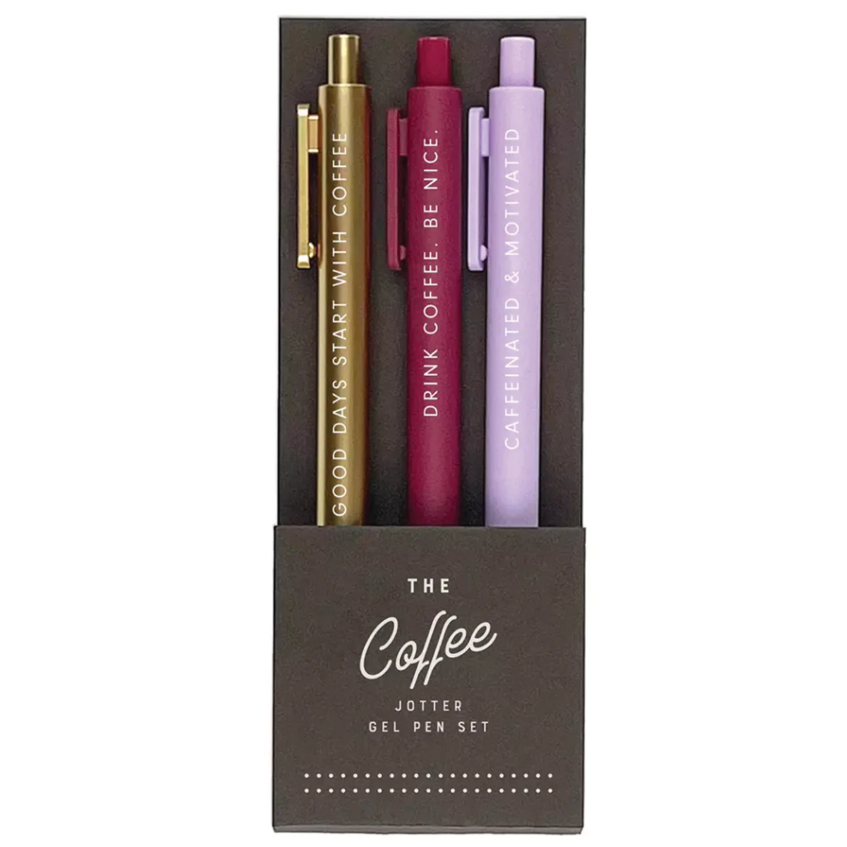 The Coffee Jotter Gel Pen: Set of 3